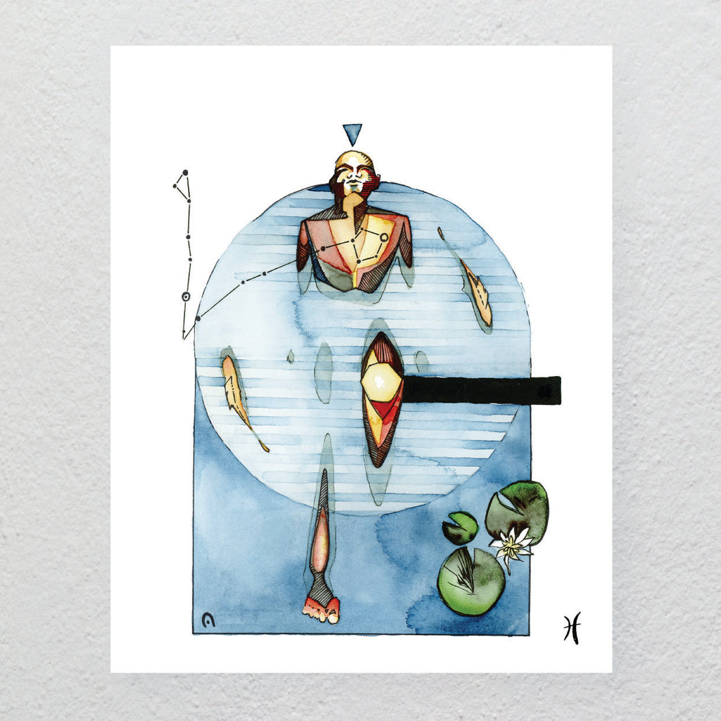 Zodiac Print | Pisces - The Vindur Shop