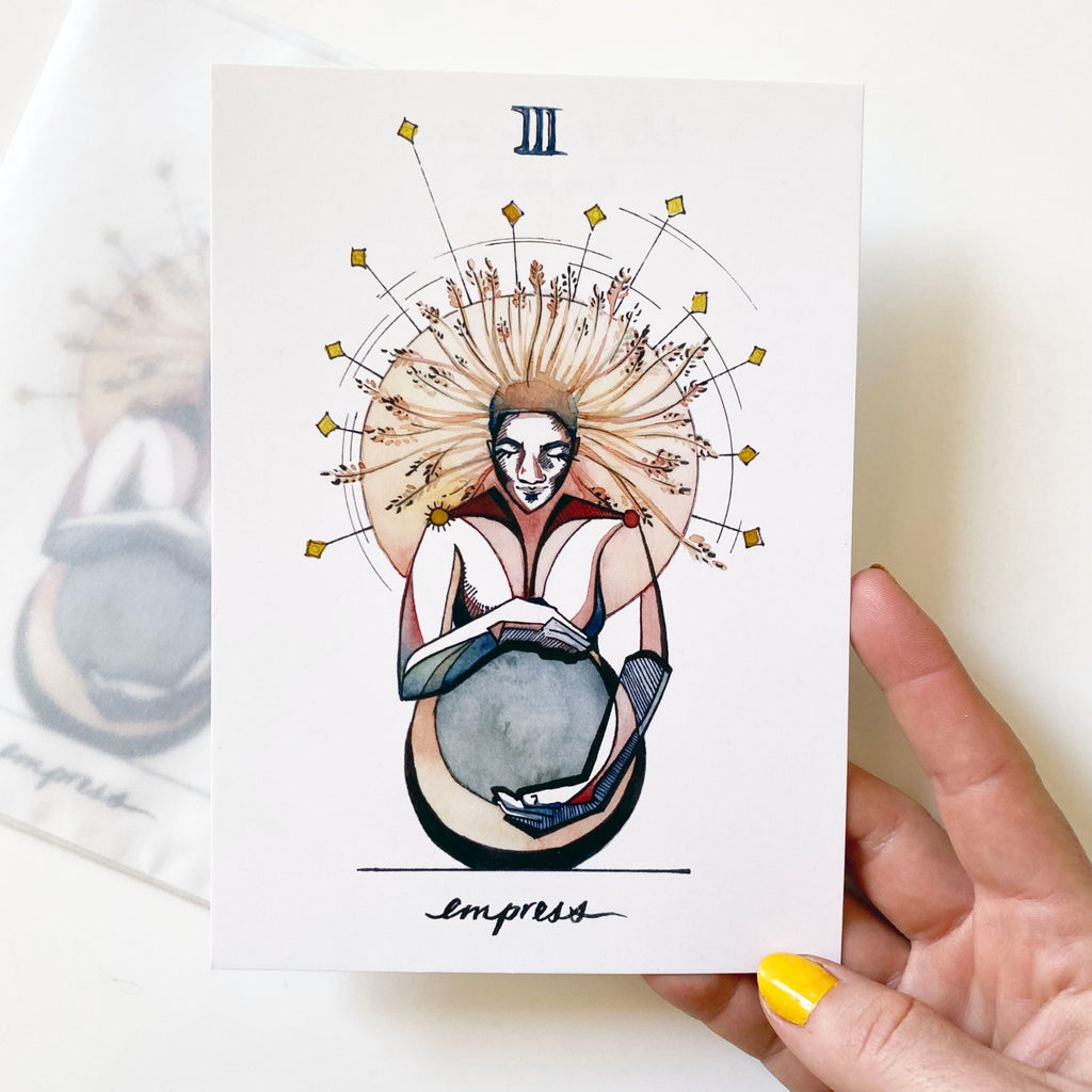 Large Postcard: Empress - The Vindur Shop
