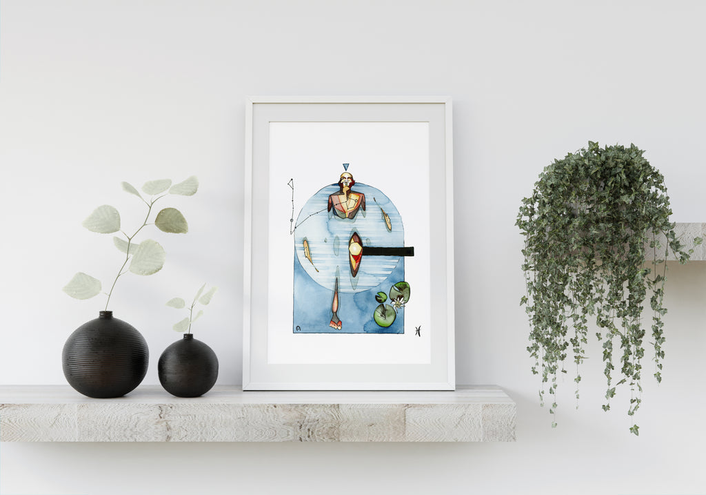 Zodiac Print | Pisces - The Vindur Shop