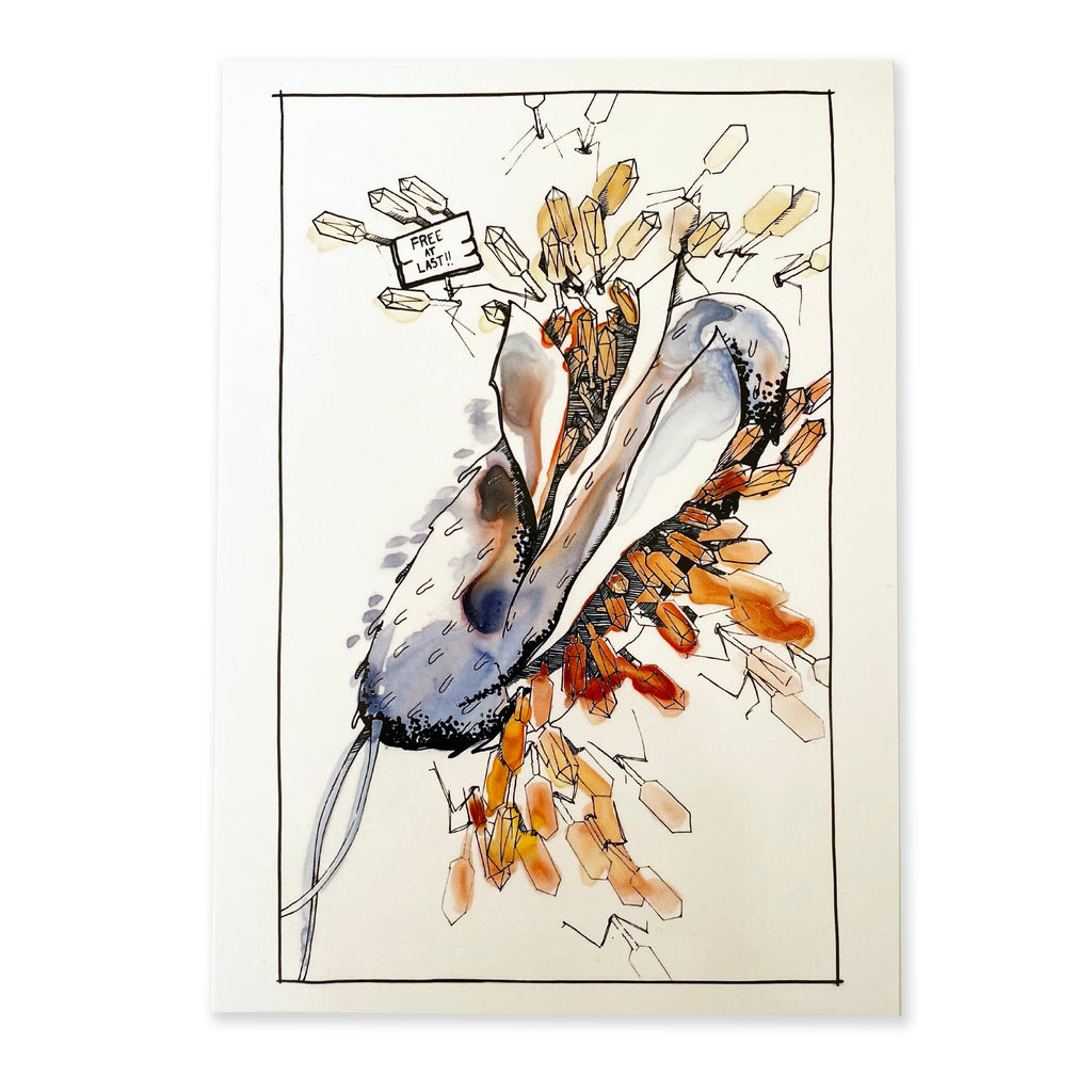 Thinking Like A Phage | Postcard Pack - The Vindur Shop
